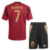 Fußball Trikot Belgien De Bruyne 7 Heim EURO 2024 - Kinder Fußball Trikot Belgien De Bruyne 7 Heim EURO 2024 - Kinder